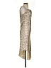 Forever 21 Metallic Gold Cocktail Dress Size S - photo 4