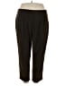 Sag Harbor Solid Brown Casual Pants Size 22 (petite) - photo 1