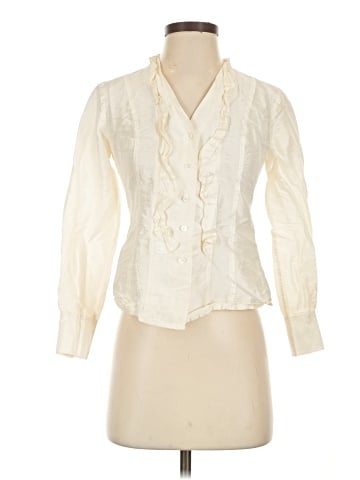 Ann Taylor Long Sleeve Blouse (view 1)