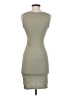 Leith Solid Gray Casual Dress Size XS - photo 2