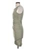 Leith Solid Gray Casual Dress Size XS - photo 5