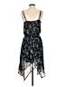 Xhilaration 100% Polyester Stars Black Casual Dress Size S - photo 2