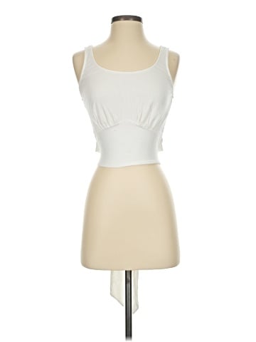Listicle Sleeveless Top (view 1)