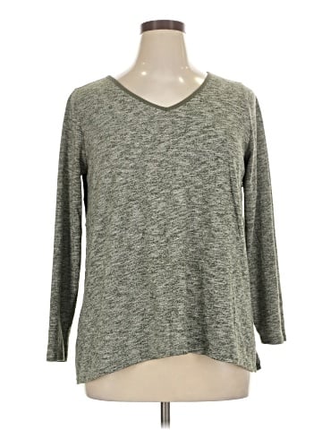 Eddie Bauer 3/4 Sleeve T-Shirt (view 1)