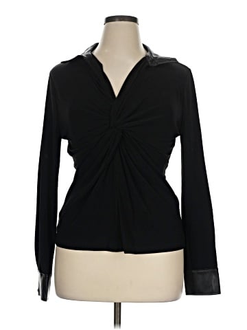 DKNY Long Sleeve Blouse (view 1)