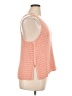Wrap 100% Cotton Orange Cardigan Size 16 - photo 4