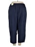 Max Studio 100% Polyester Blue Casual Pants Size 3X - photo 2