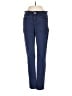 Express Outlet Solid Blue Jeans Size 4 - photo 1