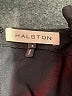 Halston Graphic Black Cocktail Dress Size 4 - photo 7