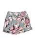 Soprano Floral Teal Shorts Size M - photo 1