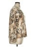 Chico's Animal Print Gold Long Sleeve Henley Size XL (3) - photo 4