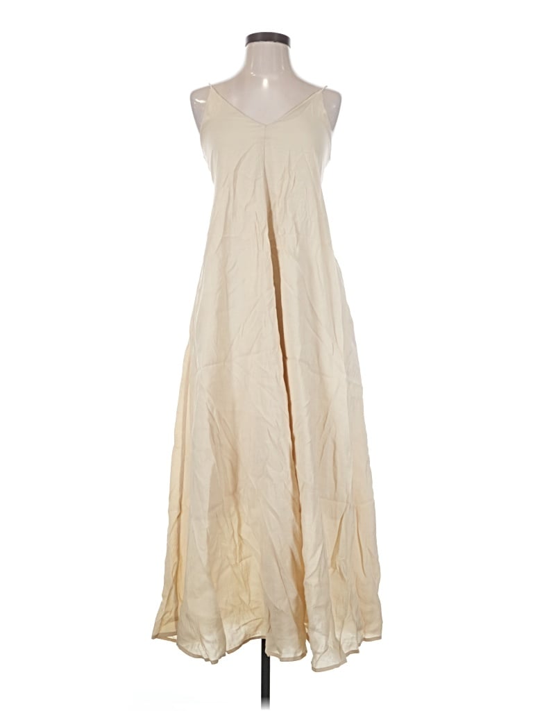 Pre-owned Commense Casual Dress In Ivory