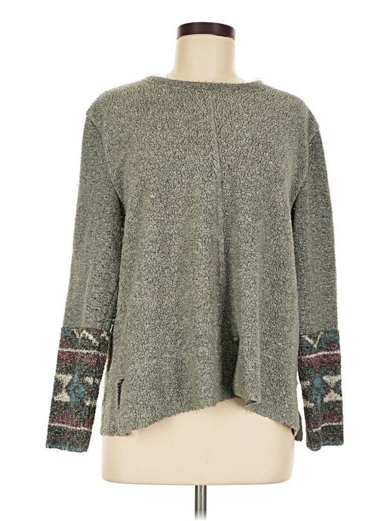 Pre-owned Dylan Pullover Sweater In Gray
