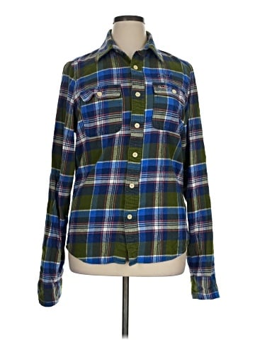 Hollister Long Sleeve Button-Down Shirt (view 1)