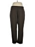 Express Solid Brown Active Pants Size XL - photo 1