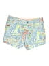 Lilly Pulitzer 100% Cotton Print Blue Board Shorts Size 0 - photo 1
