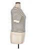 Zara Ivory Short Sleeve Turtleneck Size M - photo 4