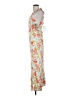Roxy Print Orange Casual Dress Size S - photo 5