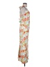 Roxy Print Orange Casual Dress Size S - photo 4