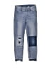 Manguun Color Block Blue Jeans Size 10 - photo 1