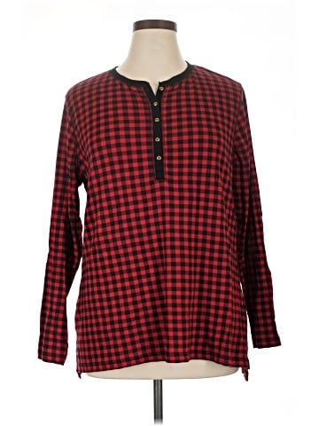 Chaps Long Sleeve Henley (view 1)