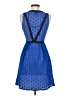 Marc by Marc Jacobs 100% Polyester Argyle Blue Cocktail Dress Size 2 - photo 2