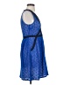 Marc by Marc Jacobs 100% Polyester Argyle Blue Cocktail Dress Size 2 - photo 4
