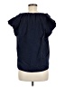 Gap 100% Cotton Blue Short Sleeve Blouse Size M - photo 2