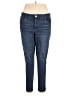 Wit & Wisdom Solid Blue Jeans Size 14 - photo 1