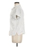 Lulus 100% Rayon Ivory Short Sleeve Blouse Size M - photo 5