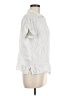 Lulus 100% Rayon Ivory Short Sleeve Blouse Size M - photo 4