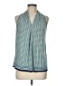 Max Studio Teal Sleeveless Blouse Size M - photo 1