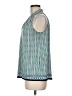 Max Studio Teal Sleeveless Blouse Size M - photo 5