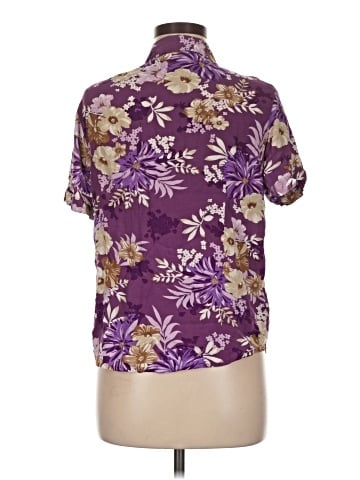 Basic Editions Short Sleeve Blouse (view 2)
