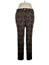 Carlisle Paisley Black Casual Pants Size 16 - photo 1