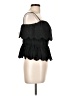 Gap 100% Cotton Black Sleeveless Blouse Size Lg Petite - photo 4