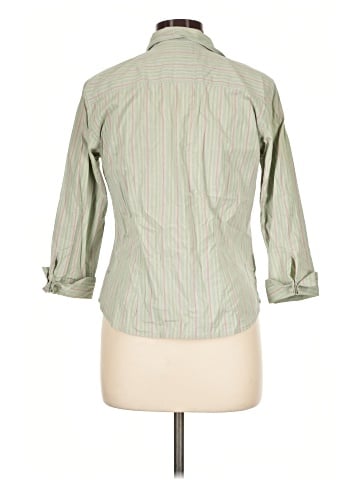 Eddie Bauer 3/4 Sleeve Button-Down Shirt (view 2)