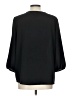 AGB Black 3/4 Sleeve Blouse Size L - photo 2