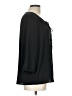 AGB Black 3/4 Sleeve Blouse Size L - photo 4