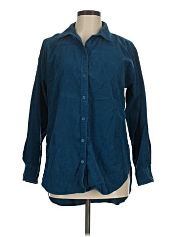 Ann Taylor LOFT Long Sleeve Button-Down Shirt (view 1)
