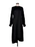 ALLSAINTS 100% Polyester Solid Black Casual Dress Size M - photo 1