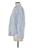 Gap Stripes Blue Long Sleeve Button-Down Shirt Size M - photo 5