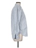 Gap Stripes Blue Long Sleeve Button-Down Shirt Size M - photo 4