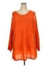 Catherines Orange 3/4 Sleeve Top Size 2X - photo 1