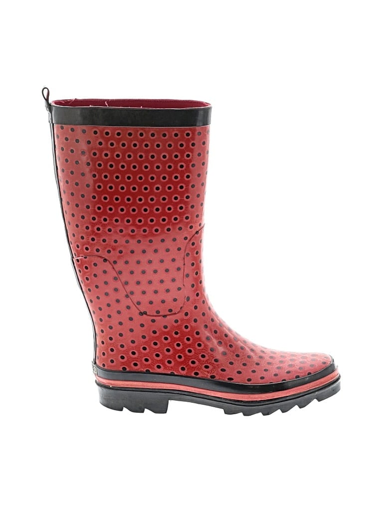 Pre-owned Esprit Rain Boots In Red