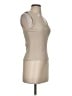 Zara Tan Sleeveless T-Shirt Size S - photo 5