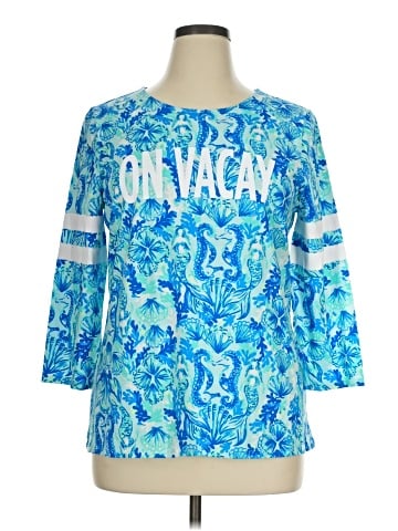 Lilly Pulitzer 3/4 Sleeve T-Shirt (view 1)