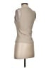 Zara Tan Sleeveless T-Shirt Size S - photo 4