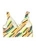 Torrid Stripes Yellow Swimsuit Top Size 1X Plus (1) - photo 2