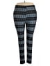 Extra Touch Print Blue Leggings Size 2X - photo 1